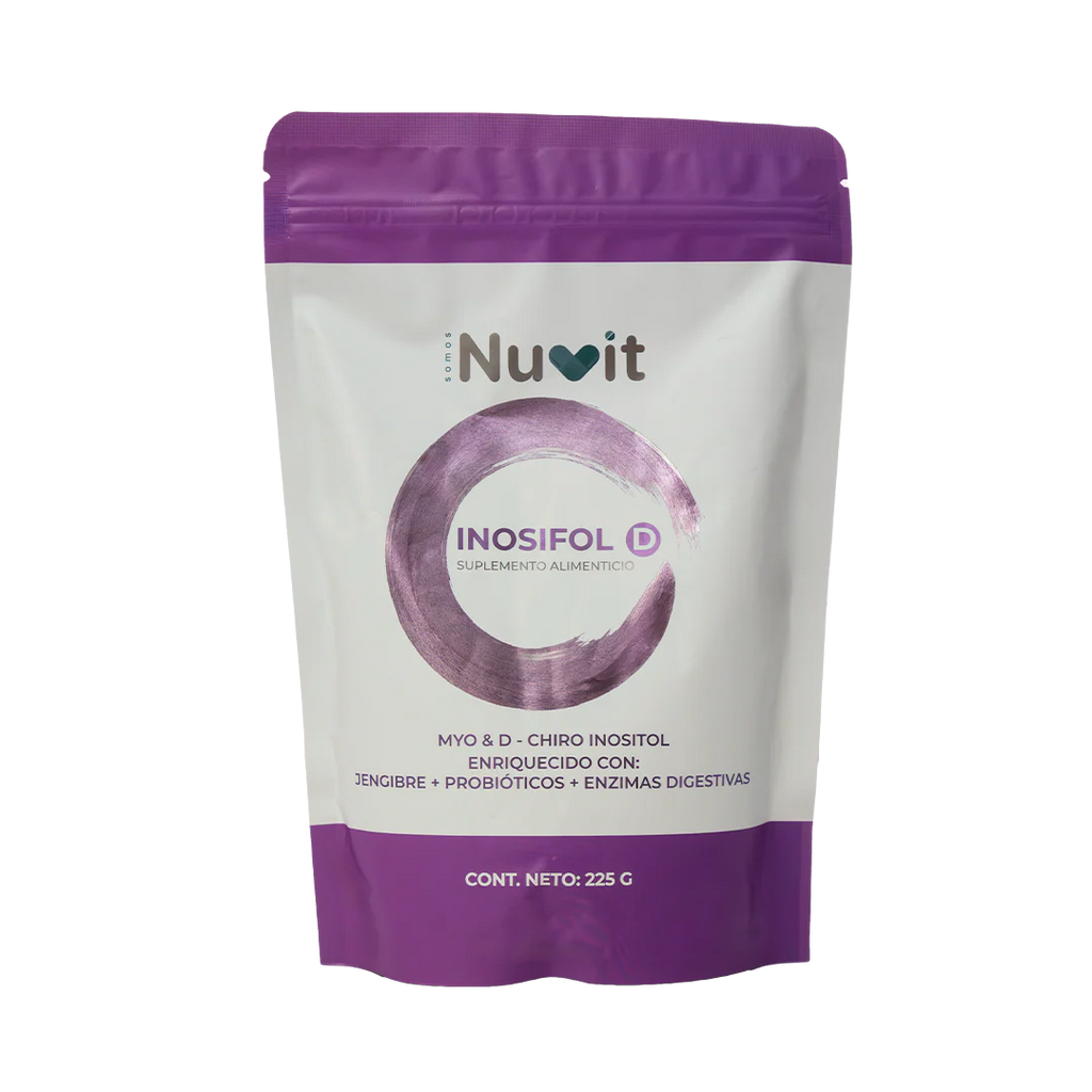 Inosifol-D Myo & D-Chiro Inositol con Jengibre y Probióticos