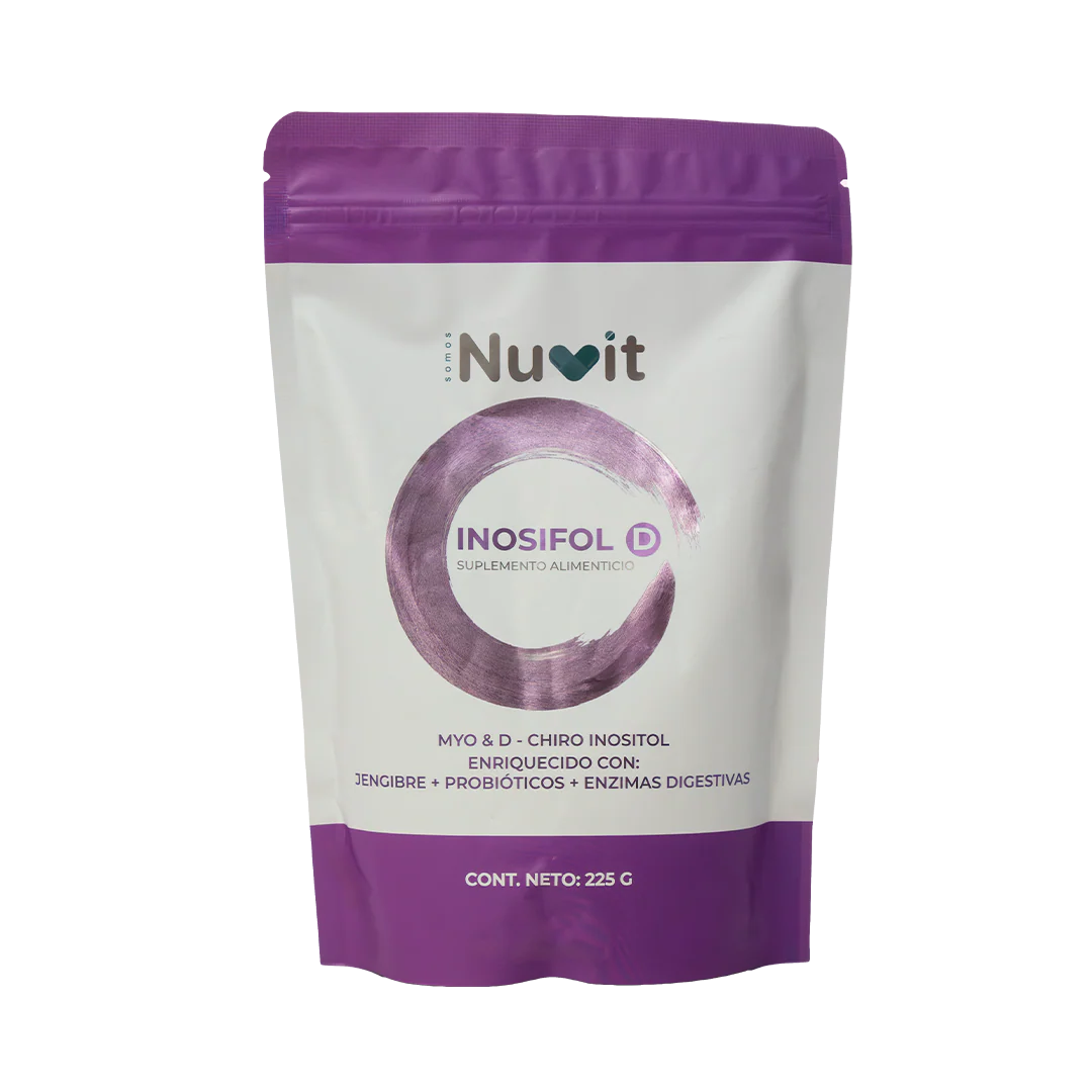 Inosifol-D Myo & D-Chiro Inositol con Jengibre y Probióticos