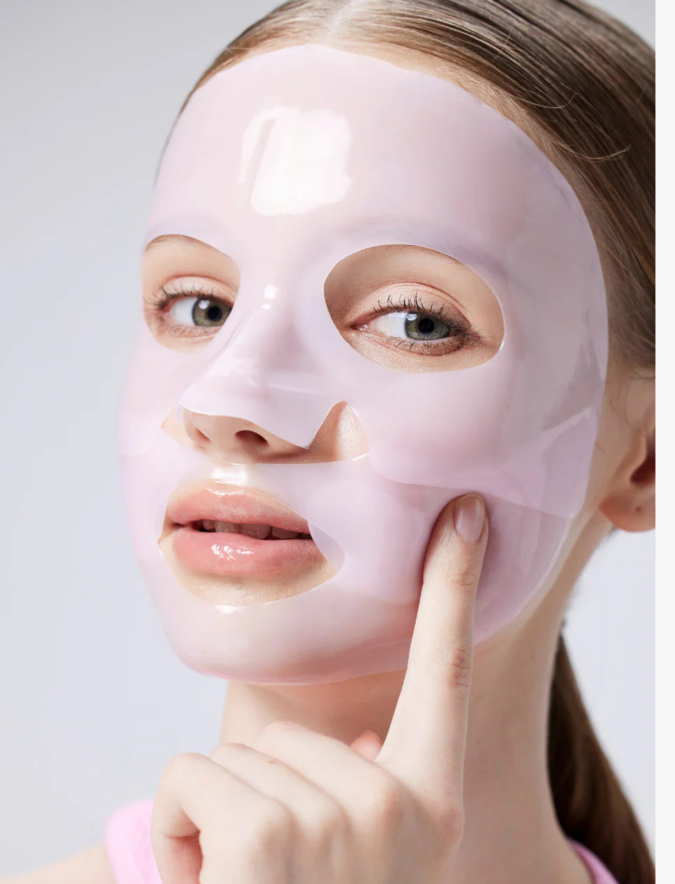 The Peptide Collagen Lifting Glow Hydrogel Mask Kit (3 mascarillas)